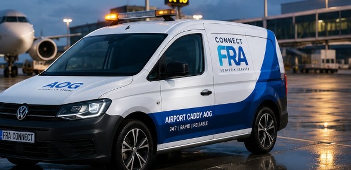 FRA Connect Caddy AOG في المطار